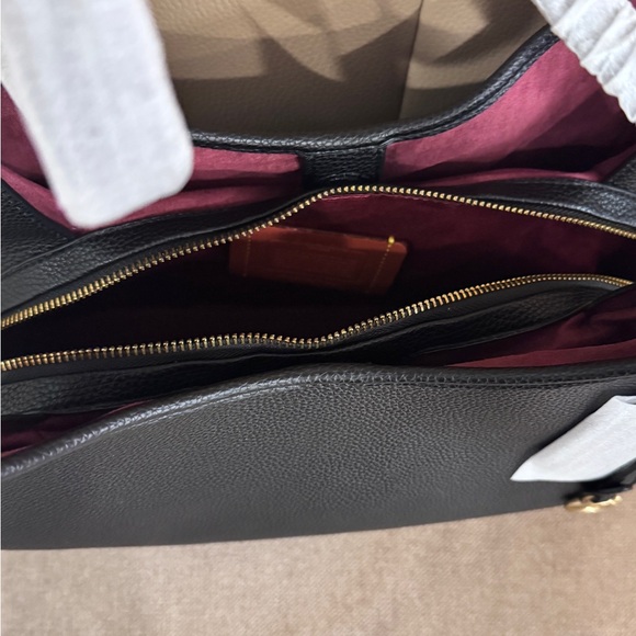 Coach Lori Black Shoulder Bag NWOT Retail $495 Everything Included - Picture 7 of 7